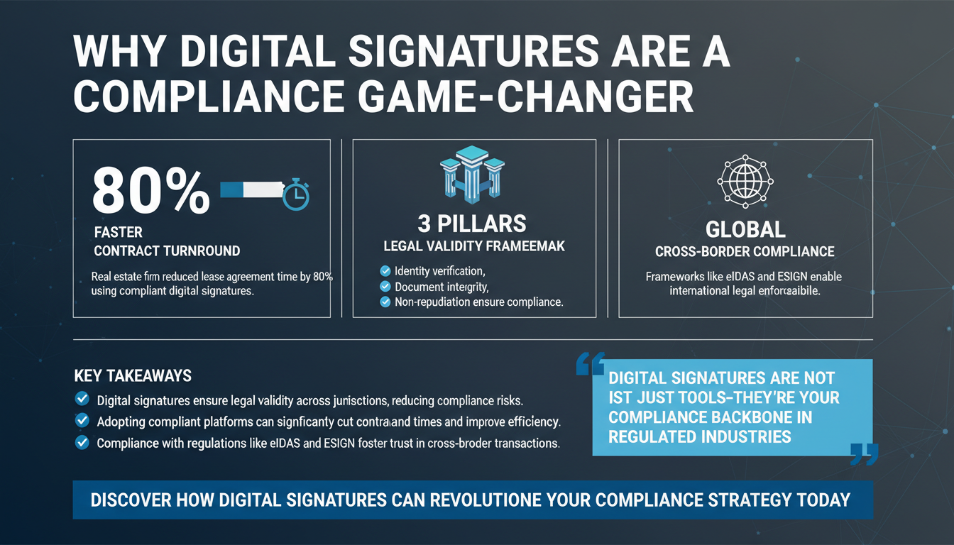 10 Reasons Why Digital Signatures Are Essential for Compliance in Highly Regulated Industries