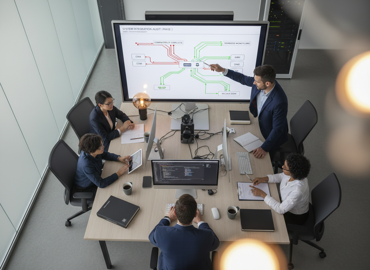 IT team auditing system compatibility for digital signature integration