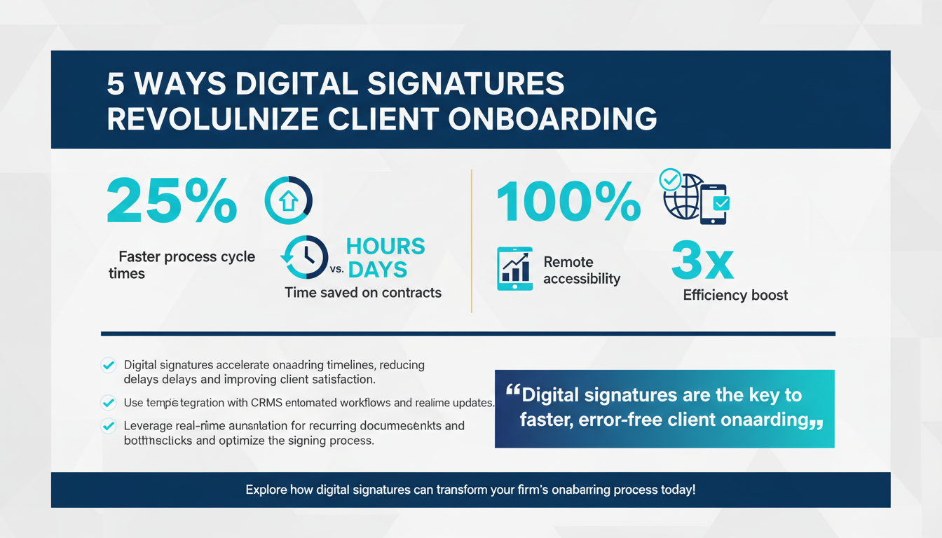 5 Ways Digital Signatures Transform Client Onboarding for Professional Services Firms