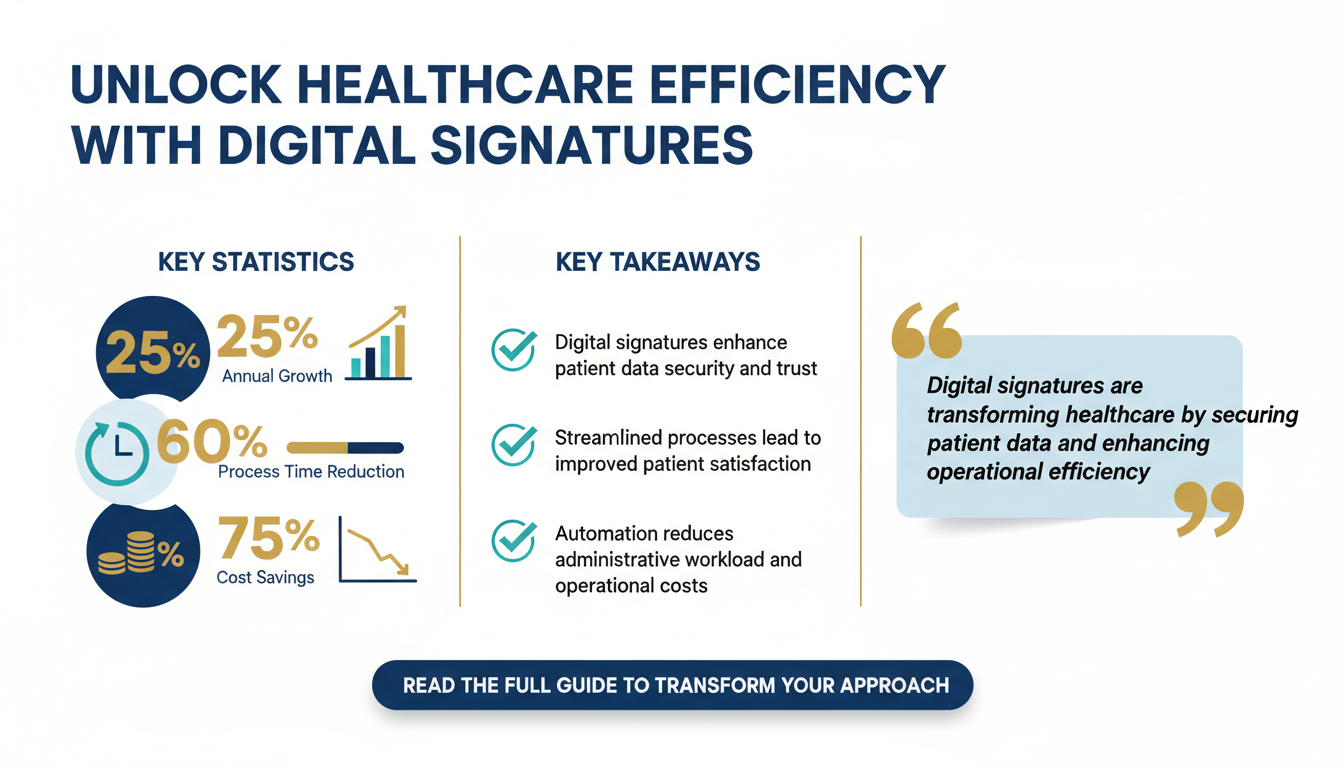 How to Implement Digital Signature Solutions in Healthcare for Improved Patient Data Security