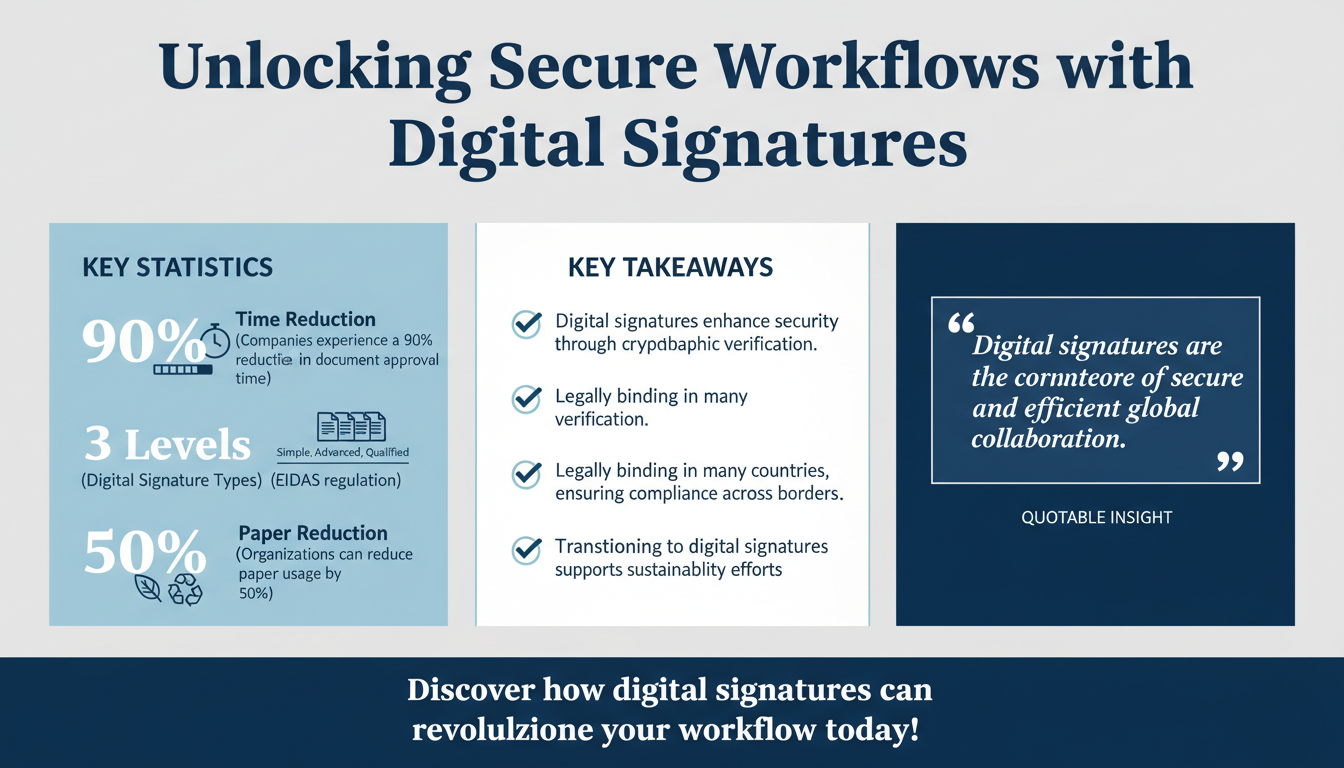 How Digital Signatures Ensure Secure and Efficient Remote Workflows for International Teams