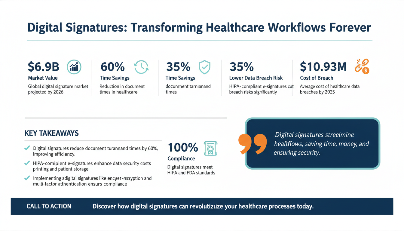 How Digital Signatures Are Revolutionizing Document Workflows in the Healthcare Industry