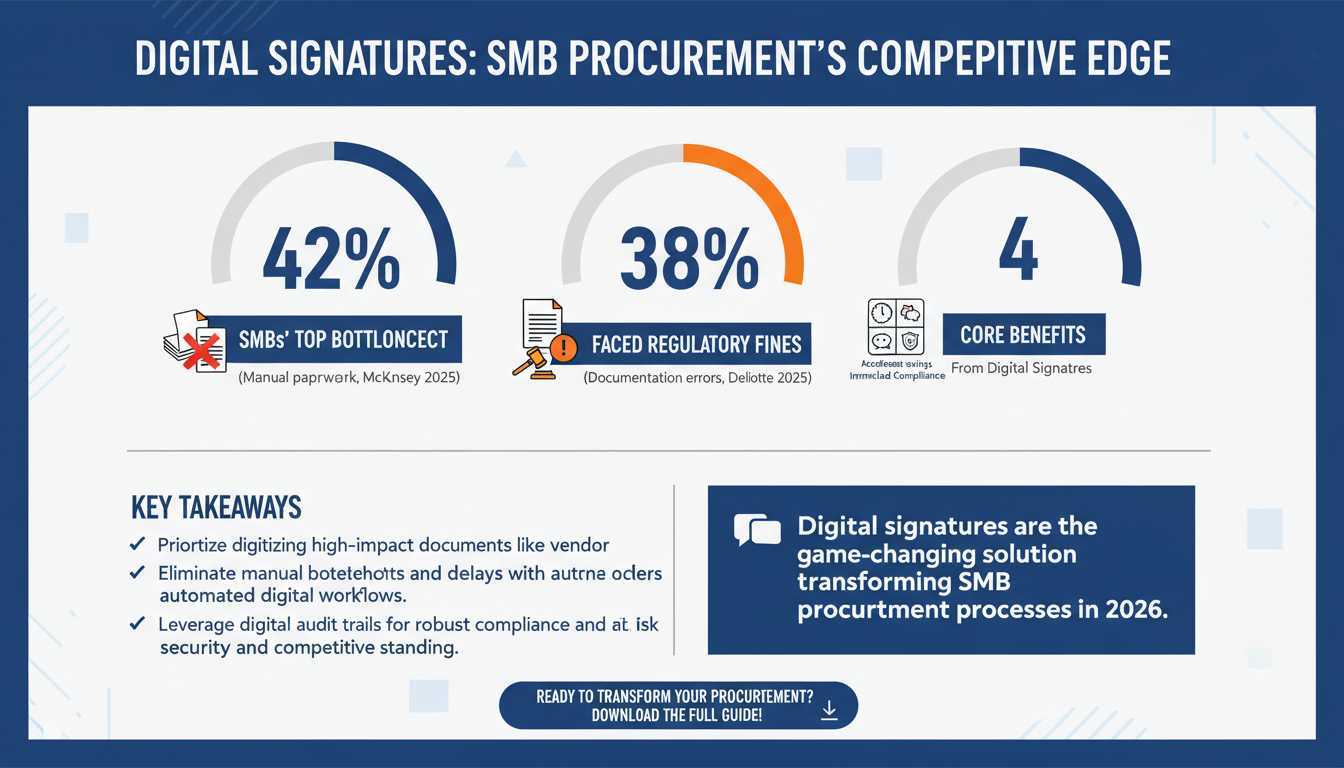 How Digital Signatures Streamline Procurement Processes: A Guide for SMBs in 2026