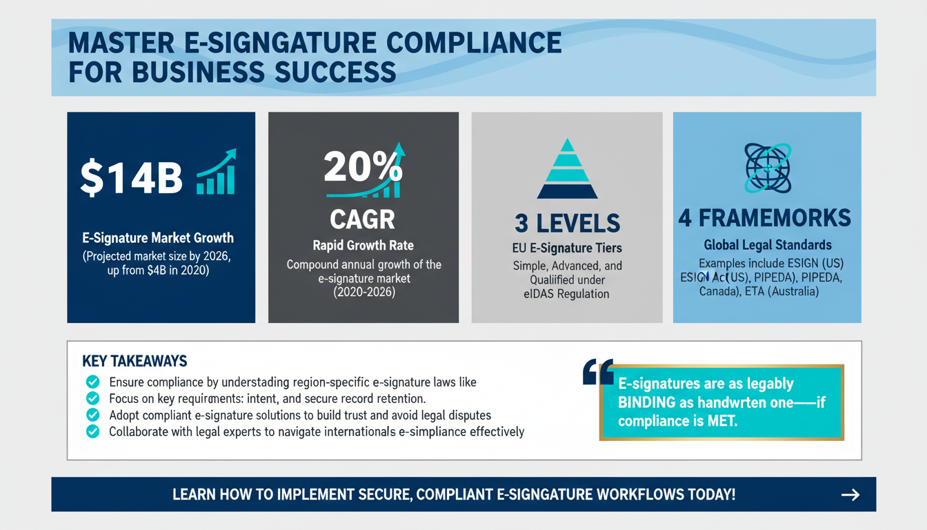 The Essential Guide to E-Signature Compliance: What Every Small Business Needs to Know